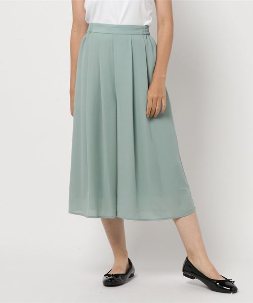 ROPE' PICNIC（ロペピクニック）の「シフォンジョーゼットスカーチョ（その他パンツ・レディース・ベージュ系その他/ライトグリーン/グレー/ネイビー/モスグリーン/ブルー系その他・38/40）」の5枚目の写真