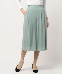 シフォンジョーゼットスカーチョ