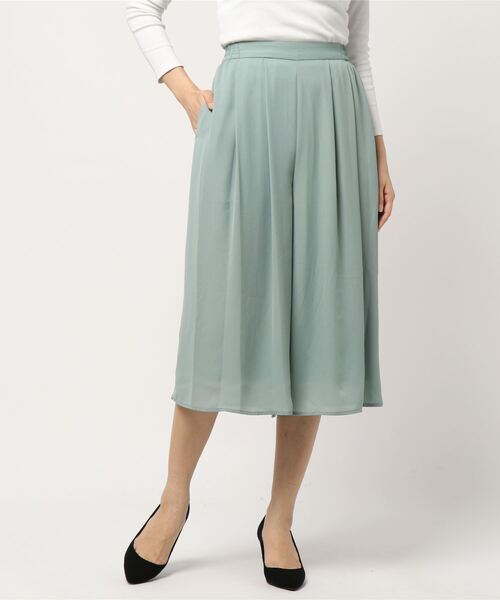 ROPE' PICNIC（ロペピクニック）の「シフォンジョーゼットスカーチョ（その他パンツ・レディース・ベージュ系その他/ライトグリーン/グレー/ネイビー/モスグリーン/ブルー系その他・38/40）」の4枚目の写真