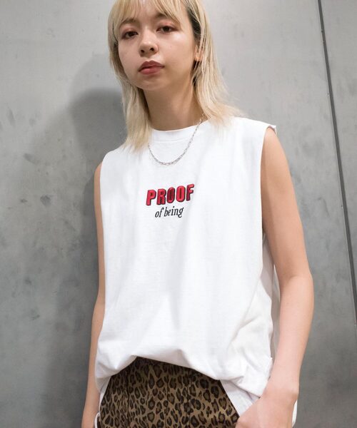 RNA(アールエヌエー)の「M1144 PROOFロゴレースアップタンク(タンクトップ・レディース・ホワイト/ブラック/レッド・MEDIUM)」の2枚目の写真
