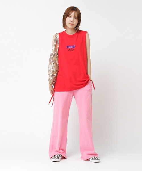 RNA(アールエヌエー)の「M1144 PROOFロゴレースアップタンク(タンクトップ・レディース・ホワイト/ブラック/レッド・MEDIUM)」の14枚目の写真