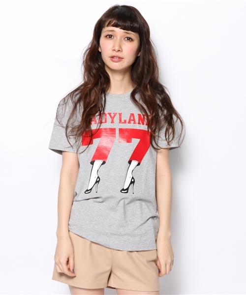 Another Edition（アナザーエディション）の「AE×NuGgETS Number T GRY（Tシャツ/カットソー・レディース・グレー・フリー）」の9枚目の写真