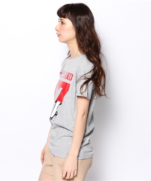 Another Edition（アナザーエディション）の「AE×NuGgETS Number T GRY（Tシャツ/カットソー・レディース・グレー・フリー）」の4枚目の写真