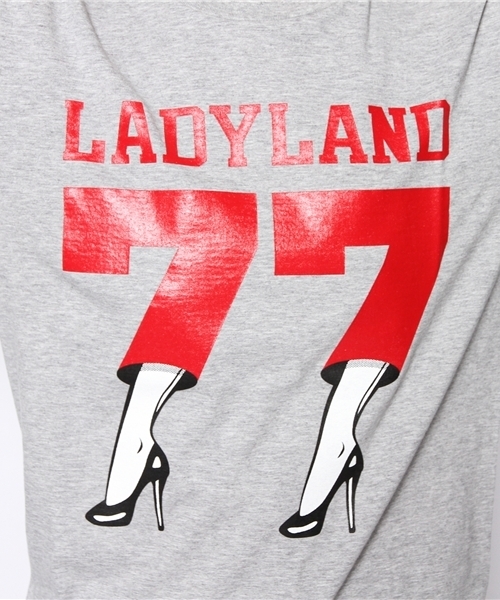 Another Edition（アナザーエディション）の「AE×NuGgETS Number T GRY（Tシャツ/カットソー・レディース・グレー・フリー）」の8枚目の写真