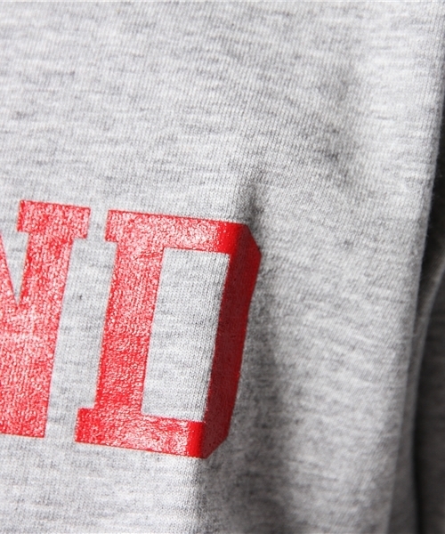 Another Edition（アナザーエディション）の「AE×NuGgETS Number T GRY（Tシャツ/カットソー・レディース・グレー・フリー）」の2枚目の写真