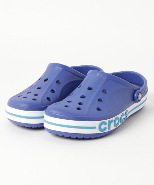 crocs（クロックス）の「クロックス  バヤバンド クロッグ サンダル / crocs Bayaband Clog sandal（サンダル・レディース・ホワイト/ブラック/ネイビー/グレー/ブルー/レモンイエロー/ピンク系その他/ライトイエロー/ブルー系その他/ライトブルー/ライトグレー/ピンク/ライム/ブルー系その他2/ピンク系その他2/パープル/ミント/レッド系その他/パープル系その他/グリーン/ピンク系その他3/ブルー系その他4/ブルー系その他3/グレー系その他/オレンジ/レッド/ブルーグレー/ホワイト系その他/アーミー/パープル系その他2/ホワイト×ブルー/ブルー系その他5/ストーン/グレー×サックスブルー・23cm/24cm/25cm/26cm/27cm/28cm/22cm/29cm/31cm/30cm）」の16枚目の写真