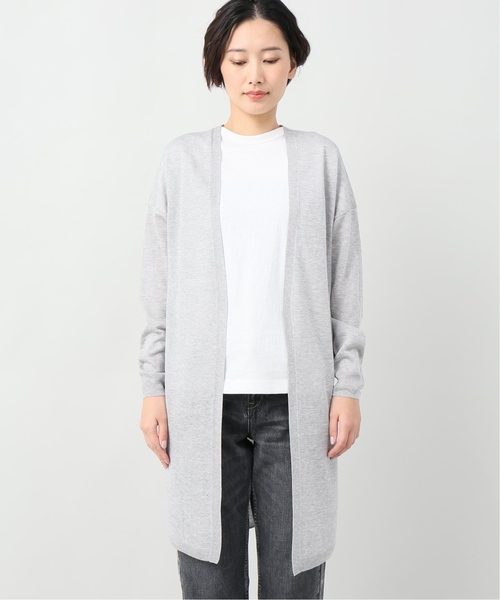 JOINT WORKS（ジョイントワークス）の「レビータロングカーディガン（カーディガン/ボレロ・レディース・ブラック/ベージュ/パープル/サックスブルー・FREE）」の14枚目の写真