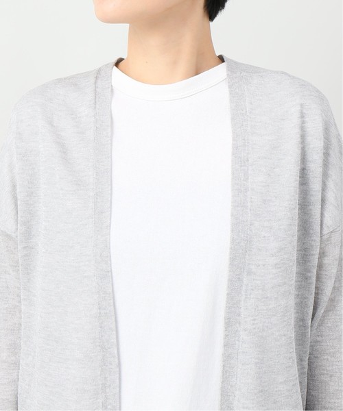 JOINT WORKS（ジョイントワークス）の「レビータロングカーディガン（カーディガン/ボレロ・レディース・ブラック/ベージュ/パープル/サックスブルー・FREE）」の11枚目の写真