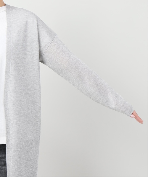 JOINT WORKS（ジョイントワークス）の「レビータロングカーディガン（カーディガン/ボレロ・レディース・ブラック/ベージュ/パープル/サックスブルー・FREE）」の21枚目の写真