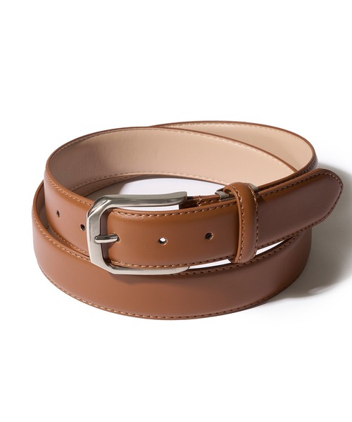 ADPOSION(アドポーション)の「牛革 カラーレザーベルト(ベルト・メンズ・ホワイト/ライトブルー/ブラック/ライトグリーン/ネイビー/ブラウン/レッド/イエロー/オレンジ/ダークグリーン/ワインレッド/キャメル・FREE)」の9枚目の写真