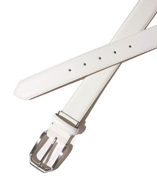 ADPOSION(アドポーション)の「牛革 カラーレザーベルト(ベルト・メンズ・ホワイト/ライトブルー/ブラック/ライトグリーン/ネイビー/ブラウン/レッド/イエロー/オレンジ/ダークグリーン/ワインレッド/キャメル・FREE)」の20枚目の写真