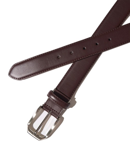 ADPOSION(アドポーション)の「牛革 カラーレザーベルト(ベルト・メンズ・ホワイト/ライトブルー/ブラック/ライトグリーン/ネイビー/ブラウン/レッド/イエロー/オレンジ/ダークグリーン/ワインレッド/キャメル・FREE)」の18枚目の写真