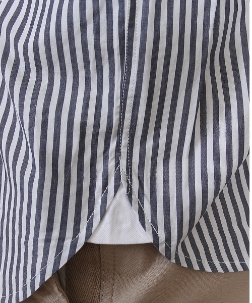 coen（コーエン）の「クレイジーオックスフォードシャツ（シャツ/ブラウス・メンズ・ストライプ/チェック・X-SMALL/MEDIUM/SMALL/X-LARGE/LARGE）」の4枚目の写真