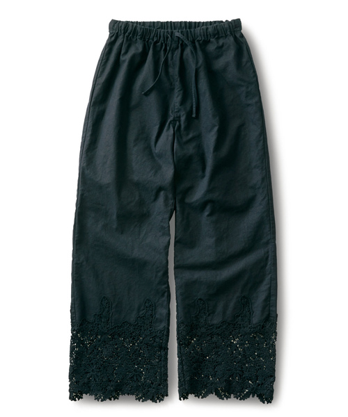 Sunny clouds（サニークラウズ）の「サニークラウズ　黒いレースパンツ〈レディース〉（その他パンツ・レディース・ブラック・NM/MEDIUM/LARGE/X-LARGE/XX-LARGE）」の7枚目の写真