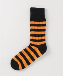 Fun & Daily | F&D : カラーボーダーリブソックス(ソックス/靴下)