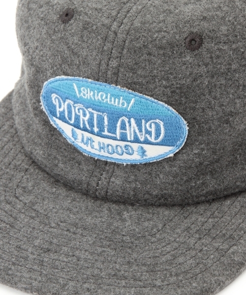 BEAMS（ビームス）の「BEAMS / フランネル ワッペン キャップ（キャップ・メンズ・グレー/ブラック/グリーン/ネイビー・ONE SIZE）」の19枚目の写真