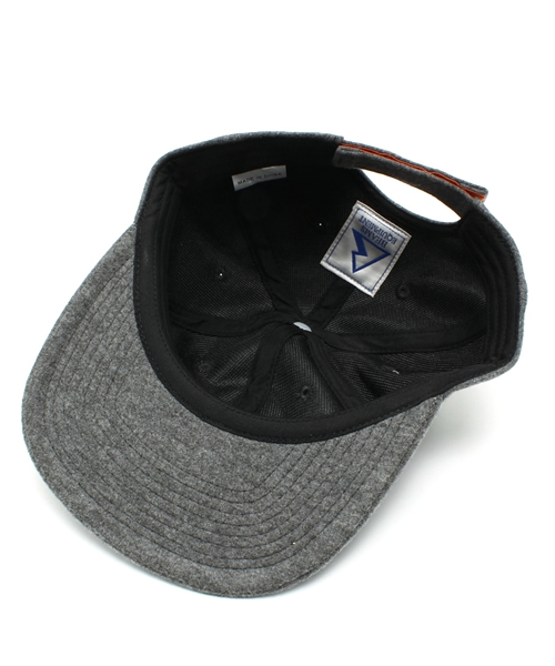 BEAMS（ビームス）の「BEAMS / フランネル ワッペン キャップ（キャップ・メンズ・グレー/ブラック/グリーン/ネイビー・ONE SIZE）」の13枚目の写真