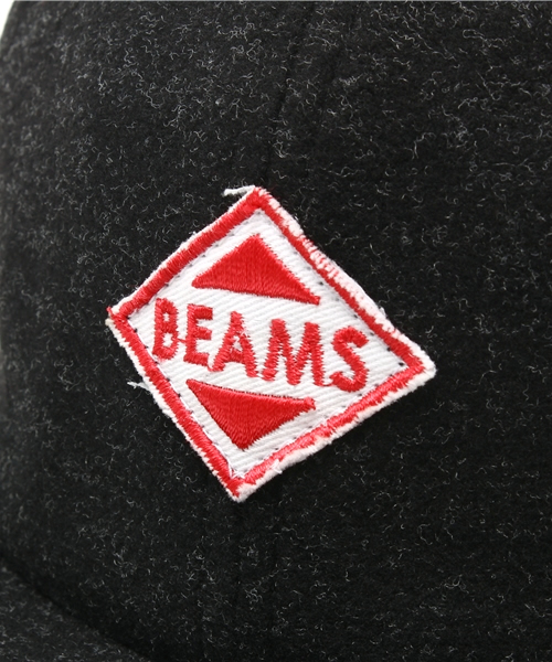BEAMS（ビームス）の「BEAMS / フランネル ワッペン キャップ（キャップ・メンズ・グレー/ブラック/グリーン/ネイビー・ONE SIZE）」の15枚目の写真