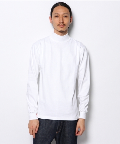 BEAMS（ビームス）の「◎CAMBER / MOCK TURTLE（Tシャツ/カットソー・メンズ・ホワイト/ブラック/ネイビー・SMALL/MEDIUM）」の2枚目の写真
