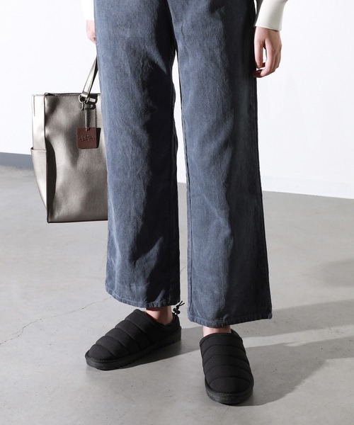 LUGG NAGG（ラグナグ）の「キャンプモックシューズ（スリッポン・レディース・ブラック/オリーブ・23.0cm/24.0cm/25.0cm/26.0cm/27.0cm/28.0cm）」の5枚目の写真