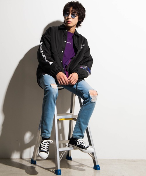 WEGO(ウィゴー)の「WEGO/キャンバスローカットスニーカー(スニーカー・メンズ・ホワイト/グリーン系その他/ライトパープル/キナリ/ブラック系その他/レッド/ブラック/ダークベージュ・MEDIUM/SMALL/LARGE)」の9枚目の写真