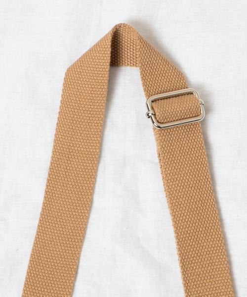 WEGO(ウィゴー)の「WEGO/ベア刺繍2WAYパイピングミニトートバッグ(トートバッグ・メンズ・ベージュ/ブラック/ナチュラル・FREE)」の5枚目の写真