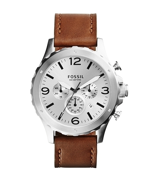 FOSSIL(フォッシル)の「NATE JR1473(アナログ腕時計・メンズ・ブラウン系その他・FREE)」の1枚目の写真