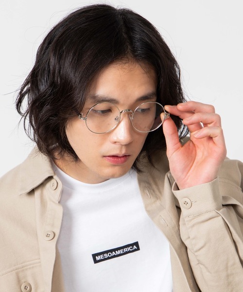 WEGO（ウィゴー）の「WEGO/ラウンドタイプ（メガネ・メンズ・シルバー/ゴールド・FREE）」の11枚目の写真