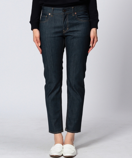 UNITED ARROWS（ユナイテッドアローズ）の「◇UAW C/PU デニム スリムパンツ ◆（その他パンツ・レディース・ネイビー/その他1・36/38/34/40）」の3枚目の写真