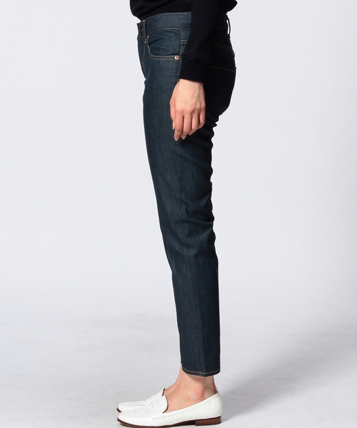 UNITED ARROWS（ユナイテッドアローズ）の「◇UAW C/PU デニム スリムパンツ ◆（その他パンツ・レディース・ネイビー/その他1・36/38/34/40）」の4枚目の写真