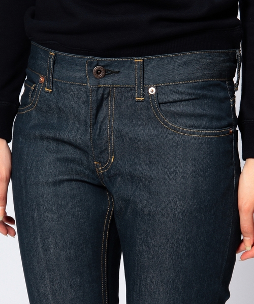 UNITED ARROWS（ユナイテッドアローズ）の「◇UAW C/PU デニム スリムパンツ ◆（その他パンツ・レディース・ネイビー/その他1・36/38/34/40）」の7枚目の写真