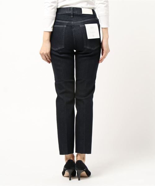 fireservice（ファイヤーサービス）の「【Fire Service】SLIM STRAIGHT STRETCHI（デニムパンツ・レディース・インディゴブルー・23cm/24cm）」の2枚目の写真