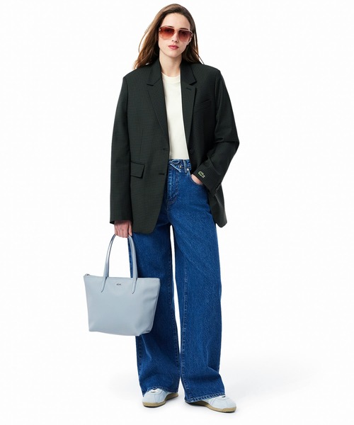 【LACOSTE】CONCEPT スモールサイズトートバッグ Women's Small L.12.12 Concept Tote - Bags - New In 2025