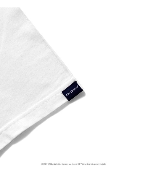 APPLEBUM(アップルバム)の「"Tune Squad" T-shirt(Tシャツ/カットソー・メンズ・ホワイト/ブルー・SMALL/XX-LARGE/MEDIUM/X-LARGE/LARGE)」の7枚目の写真