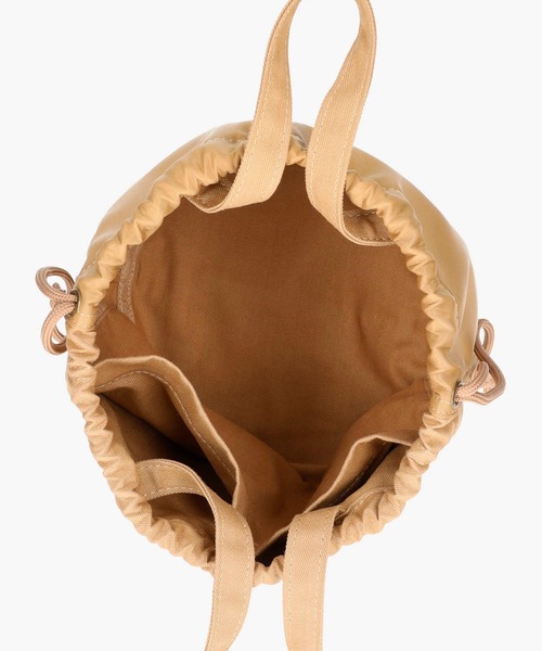 RAG MACHINE（ラグマシーン）の「【RAG MACHINE】コンビ巾着ショルダーバッグ（ショルダーバッグ・レディース・ネイビー/ベージュ・ONE SIZE）」の16枚目の写真