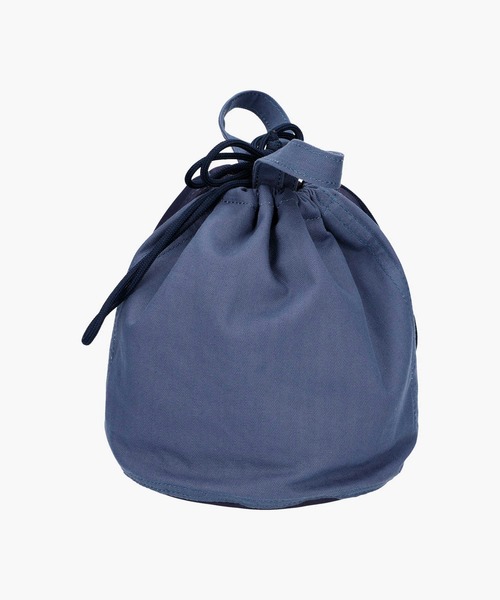 RAG MACHINE（ラグマシーン）の「【RAG MACHINE】コンビ巾着ショルダーバッグ（ショルダーバッグ・レディース・ネイビー/ベージュ・ONE SIZE）」の7枚目の写真