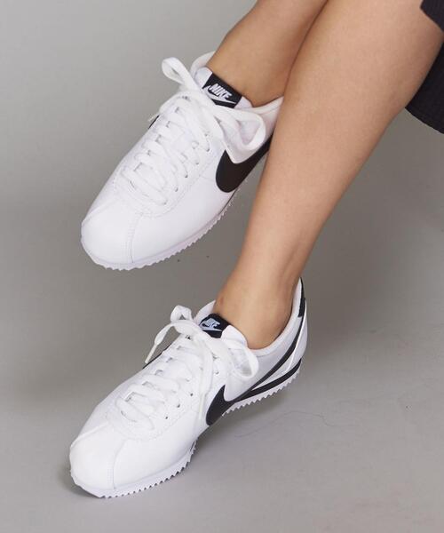 NIKE（ナイキ）の「＜NIKE（ナイキ）＞CLASSIC CORTEZ コルテッツ スニーカー ◆（スニーカー・レディース・ブラック/ホワイト・24cm/23.5cm/24.5cm/23cm/25cm）」の9枚目の写真