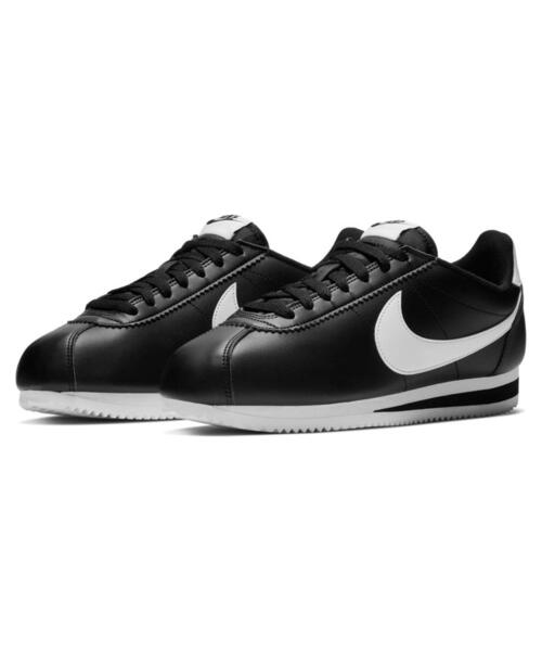 NIKE（ナイキ）の「＜NIKE（ナイキ）＞CLASSIC CORTEZ コルテッツ スニーカー ◆（スニーカー・レディース・ブラック/ホワイト・24cm/23.5cm/24.5cm/23cm/25cm）」の3枚目の写真