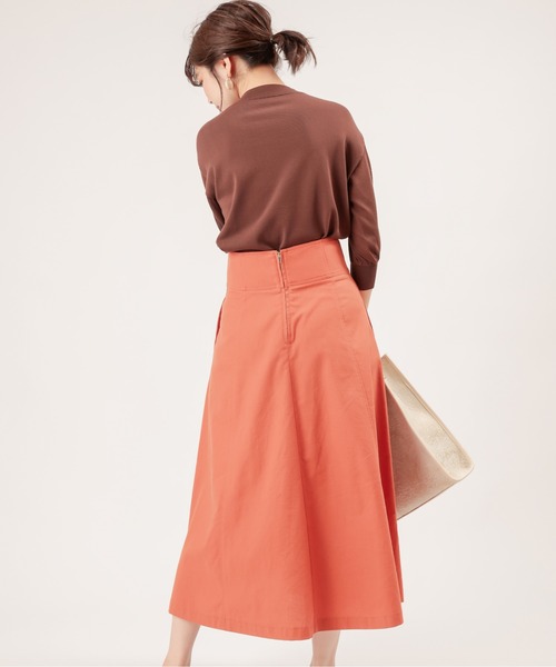 natural couture(ナチュラルクチュール)の「袖シアーシンプルプチハイ(ニット/セーター・レディース・ブラック/ブラウン/ピンク/グリーン/アイボリー・FREE)」の6枚目の写真