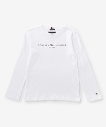 TOMMY HILFIGER（トミーヒルフィガー）の「BOYS ベーシックロングスリーブTシャツ（Tシャツ/カットソー・キッズ）」