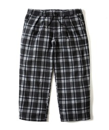 68&brothers | Plaid 2Tuck Wide Pants(スラックス)