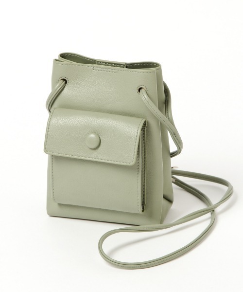 LOWRYS FARM（ローリーズファーム）の「ミニポケットショルダー　927392（ショルダーバッグ・レディース・ブラック/ブルー/グリーン/アイボリー・FREE）」の12枚目の写真