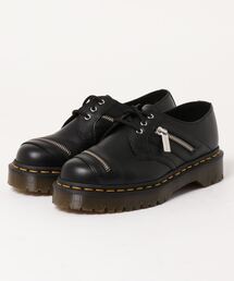 Dr. Martens ドクターマーチン 1461 QUAD ZIP UK4 1461 ジップ ベックス ホワイトステッチ 3 ホール シューズ