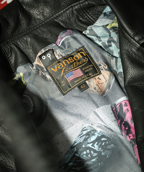 セール】【RYUJI KAMIYAMA×VANSON】別注 W RAIDERS JACKET（ライダース