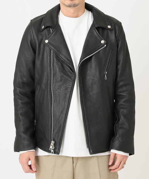 セール】【RYUJI KAMIYAMA×VANSON】別注 W RAIDERS JACKET