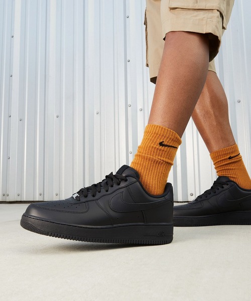 NIKE(ナイキ)の「NIKE AIR FORCE 1 '07 / ナイキ エア フォース 1 '07 【SP】(スニーカー・メンズ・ブラック・26.5cm/27.5cm/28.5cm/27.0cm/28.0cm/29.0cm/26.0cm/25.5cm/30.0cm)」の11枚目の写真