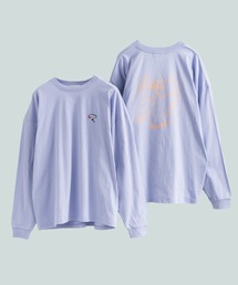 WEB限定 別注 オーバーサイズ バックプリントロンT