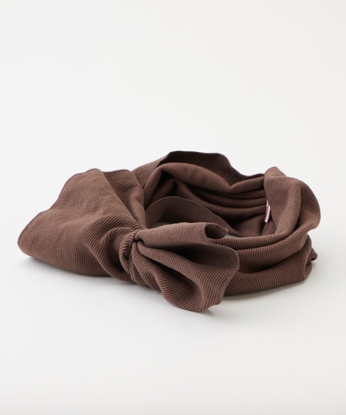 CIAOPANIC TYPY（チャオパニックティピー）の「lilBIGリブターバン（ヘアバンド・レディース・ブラウン/ブラック/ベージュ/ホワイト系その他/ブルー・ONE SIZE）」の11枚目の写真