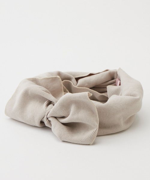 CIAOPANIC TYPY（チャオパニックティピー）の「lilBIGリブターバン（ヘアバンド・レディース・ブラウン/ブラック/ベージュ/ホワイト系その他/ブルー・ONE SIZE）」の7枚目の写真