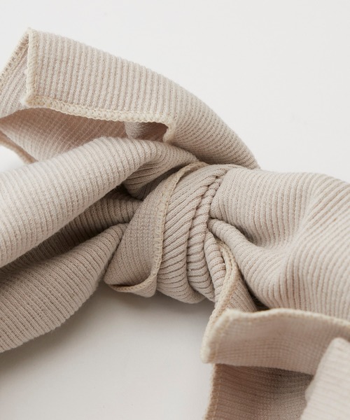 CIAOPANIC TYPY（チャオパニックティピー）の「lilBIGリブターバン（ヘアバンド・レディース・ブラウン/ブラック/ベージュ/ホワイト系その他/ブルー・ONE SIZE）」の19枚目の写真